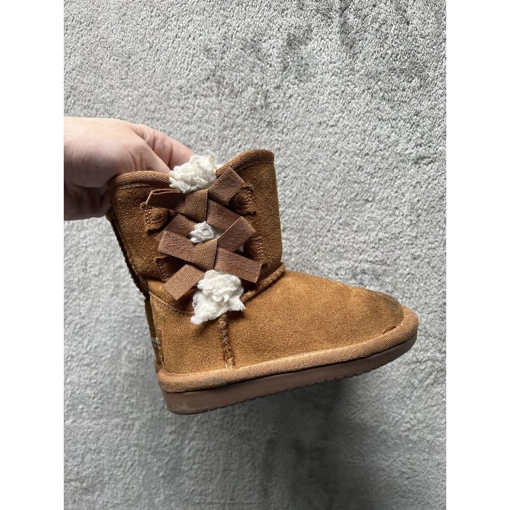 Koolaburra by Ugg Boots, Toddler US 7/UK 6, Brown, Wool Lining